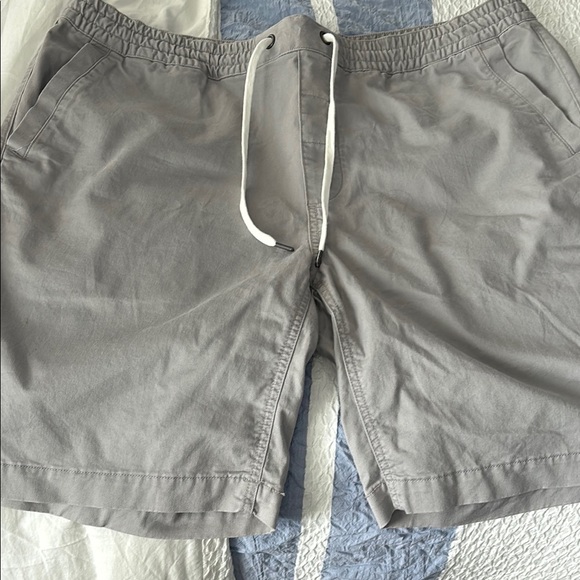 Polo Ralph Lauren Other - Polo by Ralph Lauren Light Gray Flat-Front Drawstring Shorts